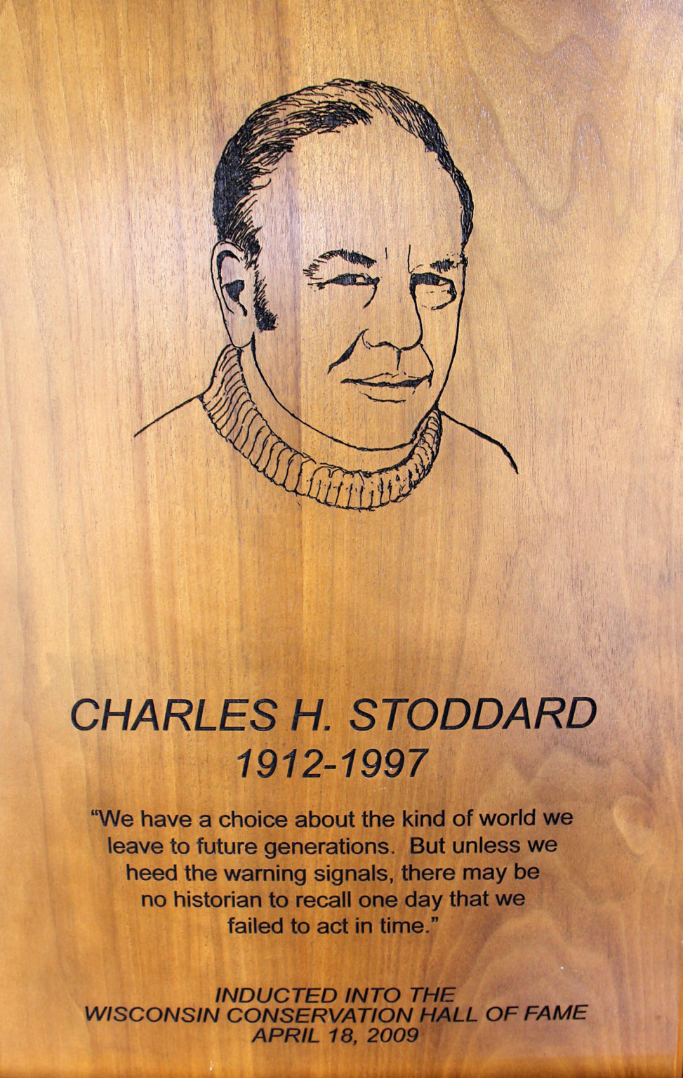 Charles H. Stoddard | Wisconsin Conservation Hall of Fame