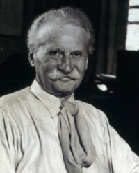 Jens Jensen is a landscape architect of the Upper Midwest who developed public parks, preserves, and private estates, focusing on indigenous plants and the location’s ecological features, who also founded the “school of the soil” in Door County known as The Clearing.
