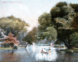 Jensen designed landscaping at Garfield Park in Chicago, IL. Photo courtesy of William Tishler.