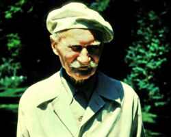 Jens Jensen. 1949. Photo courtesy of The Clearing.