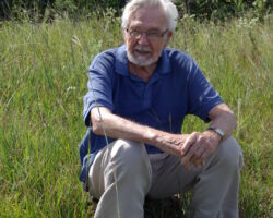 Germain at Westport Drumlin Prairie State Natural Area. July 2015. Photo courtesy of WI DNR.