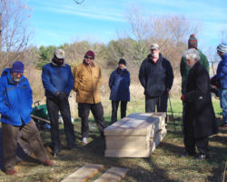 Noel made arrangements for a natural burial at a site near Verona, Wisconsin. 2013. Photo courtesy of NJC Bird Club.