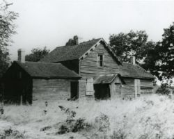 John Muir's home on Ennis Lake near Endeavor, WI in Marquette County.