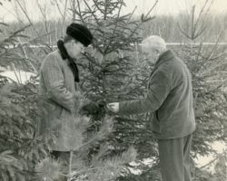 Leo Nickasch (right) at Lakeview School.