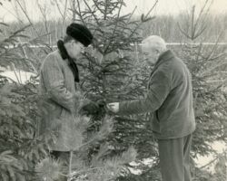 Leo Nickasch (right) at Lakeview School.