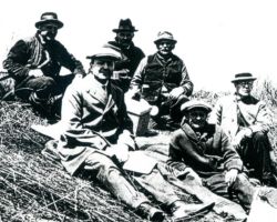 Louis Radke (far right). 1927.