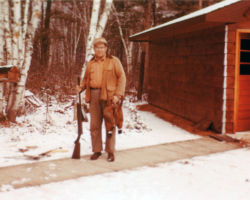 Fred Schmeeckle after pheasent hunting in South Dakota.