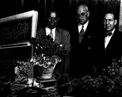 Larry Hautz, Virgil Muench, Art Rolstad. 1954.