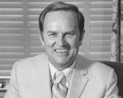 Governor of Delaware, Russell Peterson. 1971. Photo courtesy of Deleware Public Archives.