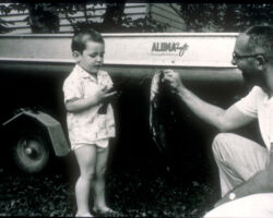 Robert Ellarson and son. Photo courtesy of Ellerson family collection.