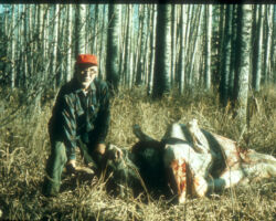 Robert Ellarson moose hunting in Canada.