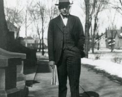 Wallace B Grange. 1935. Photo courtesy of Wisconsin DNR.