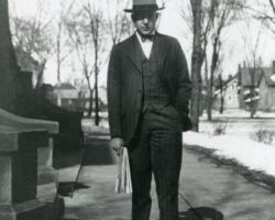 Wallace B Grange. 1935. Photo courtesy of Wisconsin DNR.