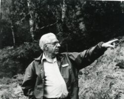 Leslie Woerpel in Eagle River. Circa 1980s.