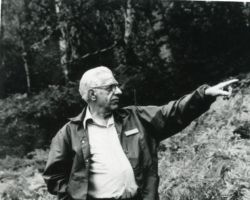 Leslie Woerpel in Eagle River. Circa 1980s.