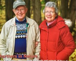Roy and Charlotte Lukes on the cover of Wisconsin People & Ideas magazine, 2016
