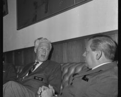 Warren P. Knowles and Abreu Sodre on an official visit to Brazil. 1969. Photo in the public domain.