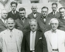 Warden Mackenzie (center right) with group of fellow Wardens.
