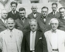 Warden Mackenzie (center right) with group of fellow Wardens.
