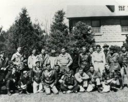 Mully Taylor back row fifth from left. WCHF Inductee, Fred Schmeeckle, front row far left.