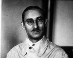 Sergius Wilde in graduate school in Prague. 1925.