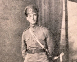 Sergius Wilde with the Trans Amurian Horse Artillery. 1915.