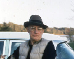 Raymond Zillmer on Washington Island.