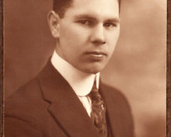 Gordon Bubolz. Circa 1920s. (Photo courtesy of Bubolz Family.)