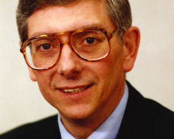 DNR photo of George Meyer, 1990s. (Photo courtesy of WI DNR.)