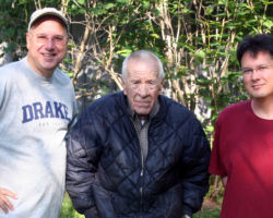 Martin Hanson (center). (Photo courtesy of Mark Weller.)