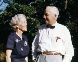 Joseph Hickey and his wife Peggy. (Photo courtesy of Susi Hickey Nehls.)