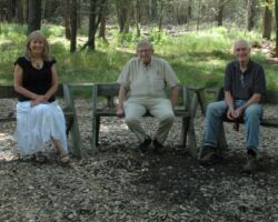 George Meyer serves on the WCHF Board of Governors. Pictured L-R are the 2020 Governors: Tim Eisele, Christine Thomas, George Meyer, Alan Haney, Bill Berry. (Photo courtesy of Sunshine Buchholz.)