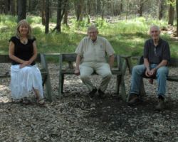 George Meyer serves on the WCHF Board of Governors. Pictured L-R are the 2020 Governors: Tim Eisele, Christine Thomas, George Meyer, Alan Haney, Bill Berry. (Photo courtesy of Sunshine Buchholz.)