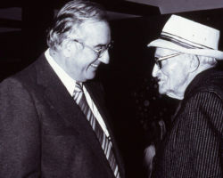 MacKenzie (right) initiated the sportsmen’s license in Wisconsin. Hunting and fishing license fees continue to support wildlife management and habitat protection.