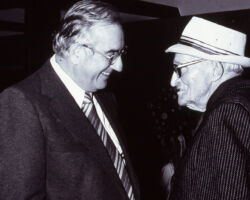 MacKenzie (right) initiated the sportsmen’s license in Wisconsin. Hunting and fishing license fees continue to support wildlife management and habitat protection.