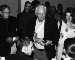 Dan Trainer at the 1993 WCHF Induction Event. (Photo courtesy of WCHF.)
