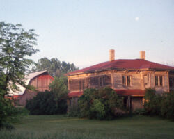 Hamerstrom home in Central Wisconsin. Circa 1960s/1970s. (Photo courtesy of Harv Radke.)